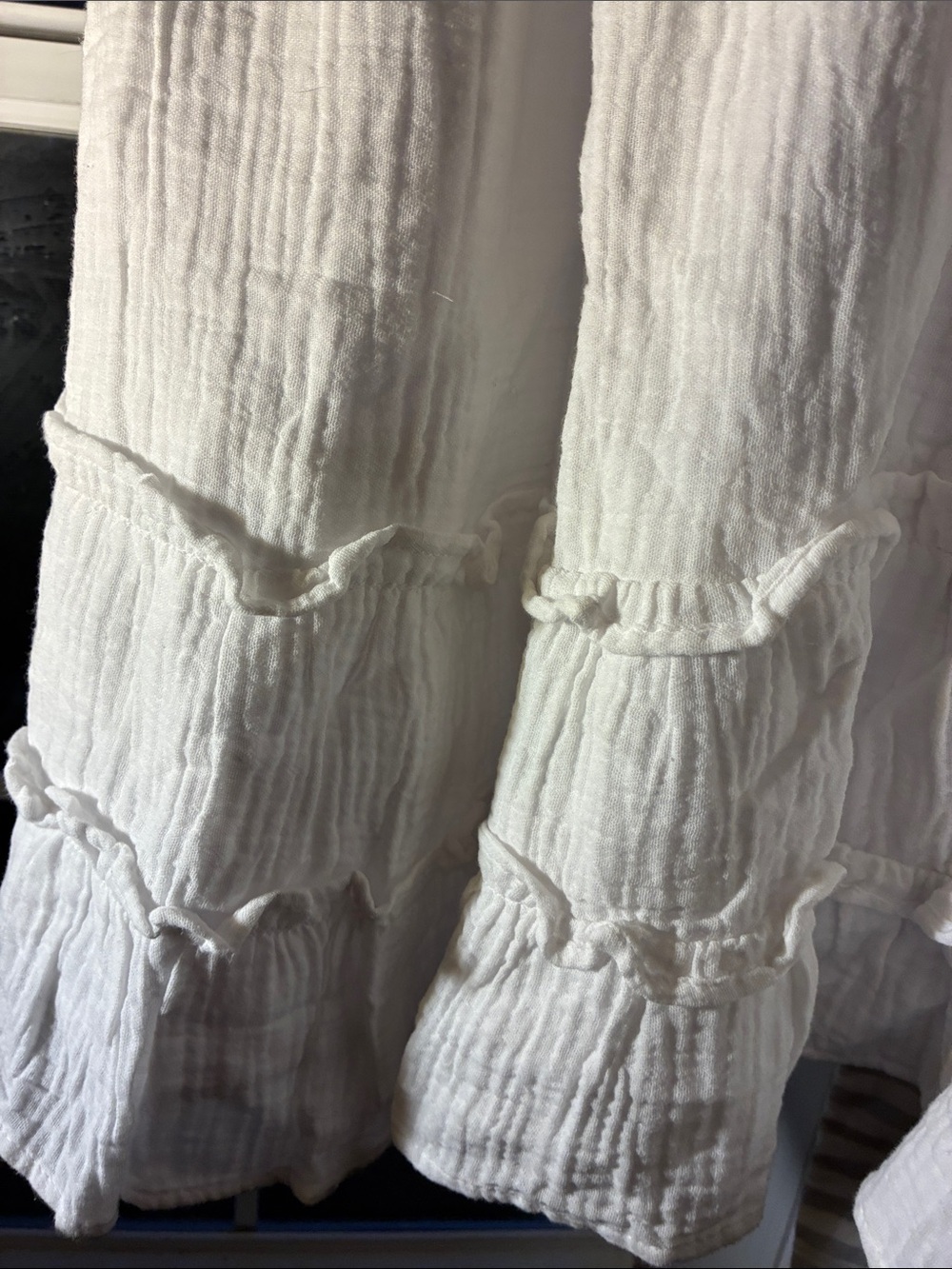 Lily Rose NWT White Ruffled Cotton Sundress XL - Picture 4 of 8